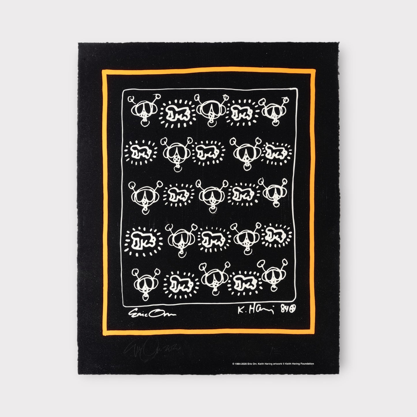 Eric Orr x Keith Haring: Repeat (2020)