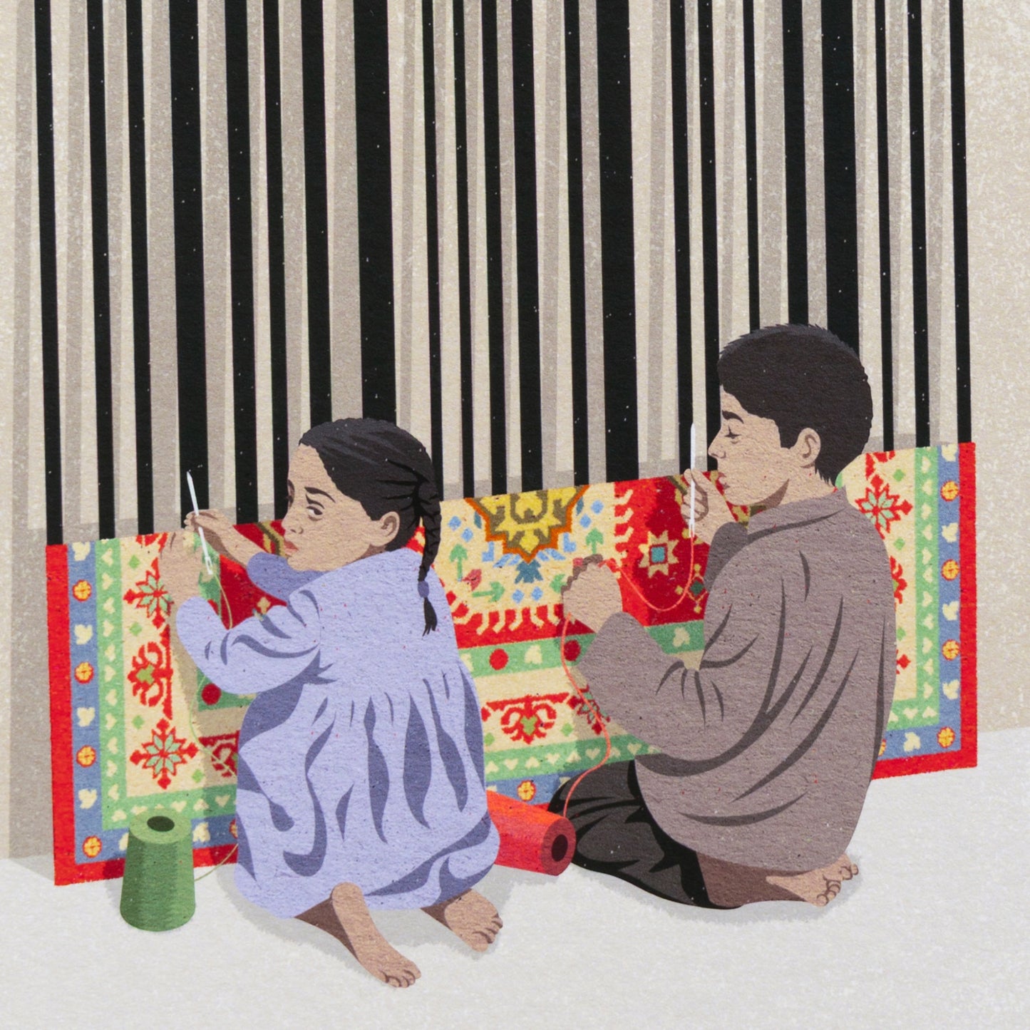 John Holcroft - Barcode Loom (2025)