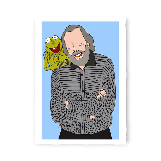 Chris (Simpsons artist) - jim henson and his son kermit the frog (2026)