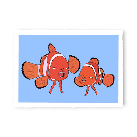 Chris (Simpsons artist) - marlin and his son the fish from the film about the fish (2026)