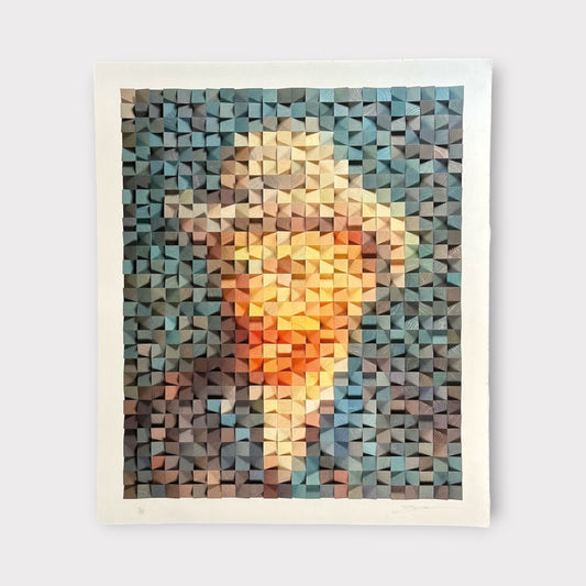 Timur Zagirov - Self Portrait with Grey Felt Hat (2023)
