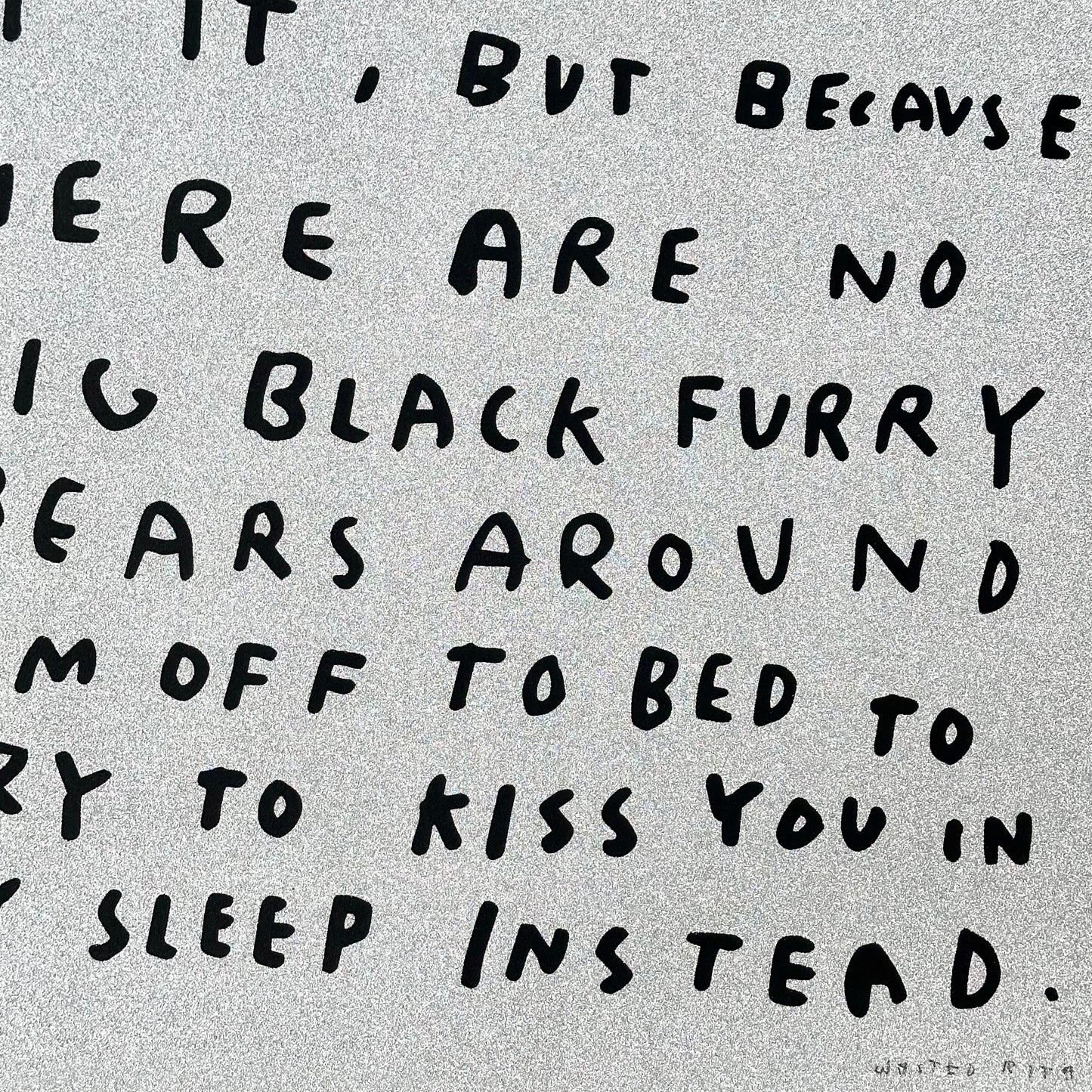 Wasted Rita - Black Furry Bear (2025)