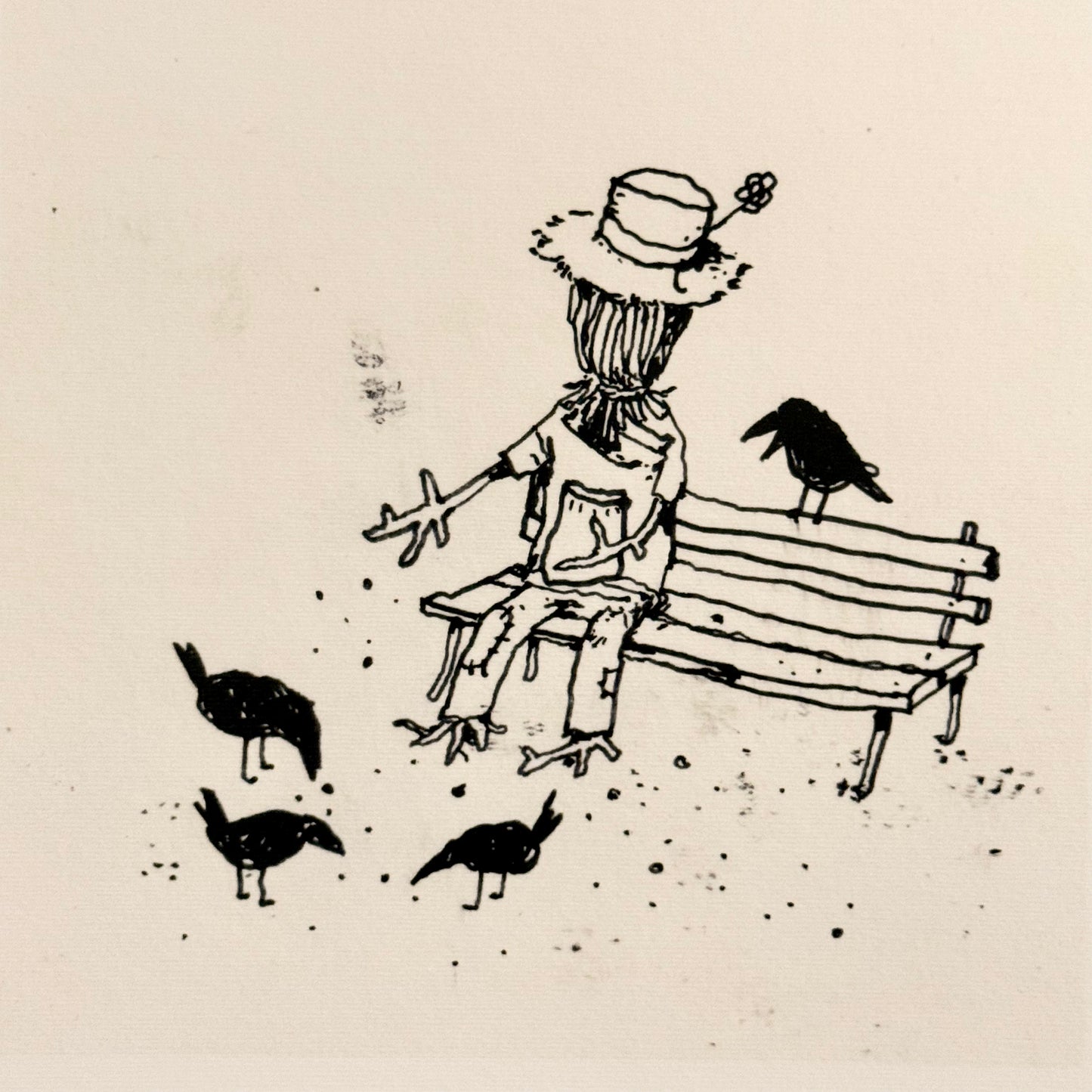 Dran - Dessin Du Jour (Drawing Of The Day) (2018) Scarecrow