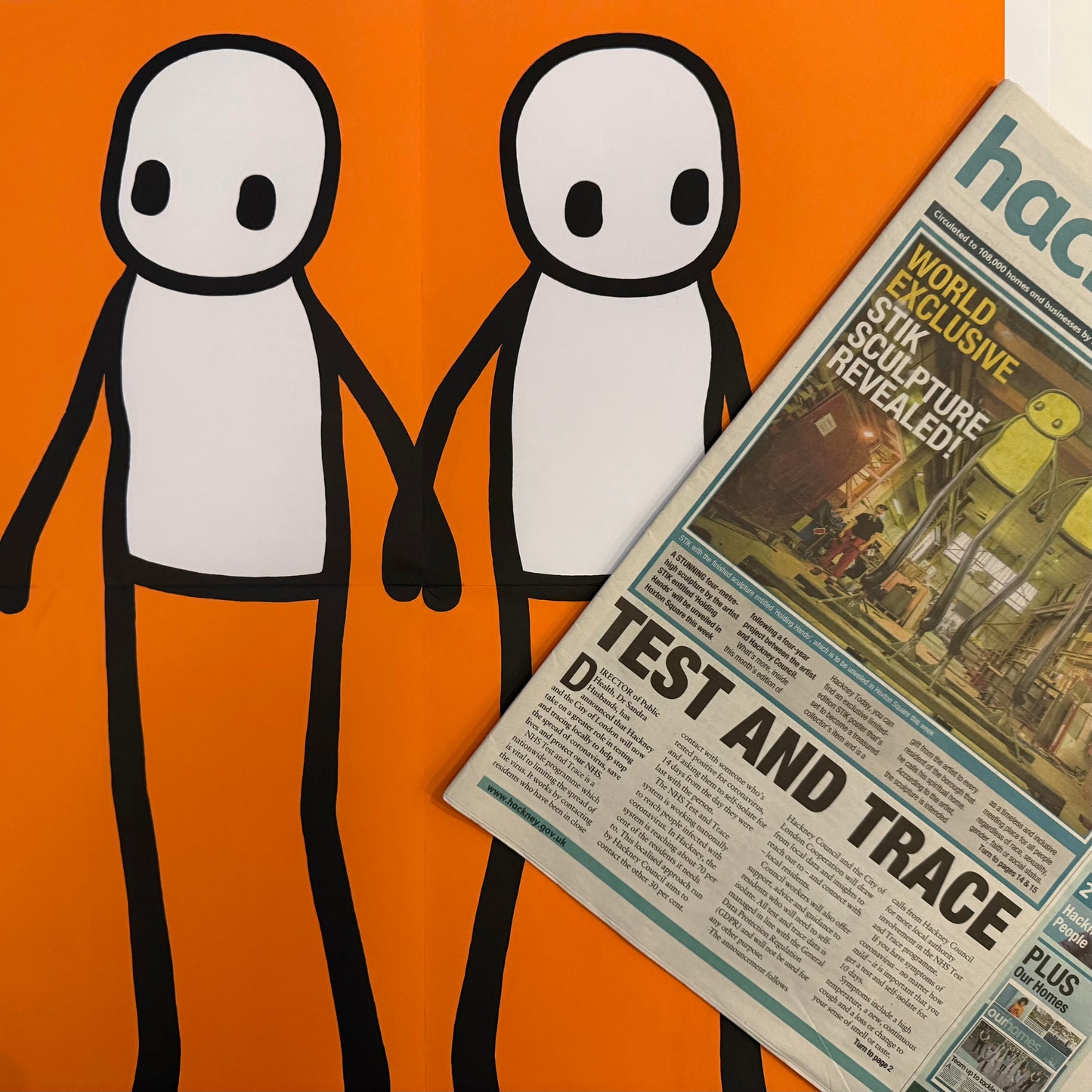 Stik - Holding Hands (2020) Orange