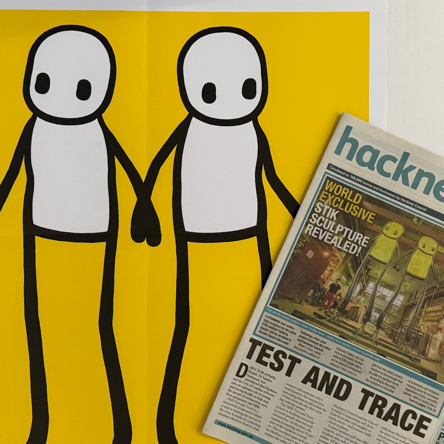 Stik - Holding Hands (2020) Yellow