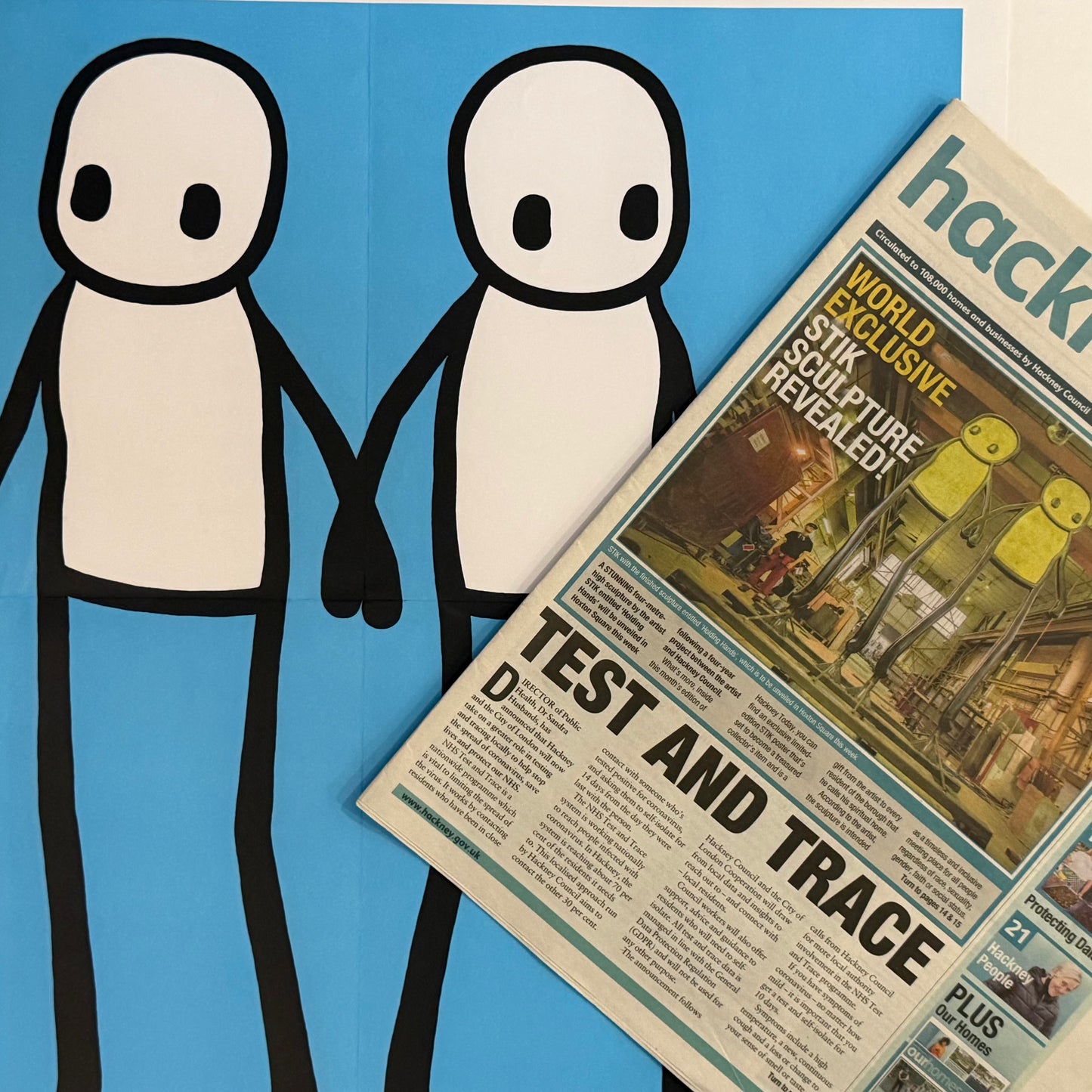 Stik - Holding Hands (2020) Blue