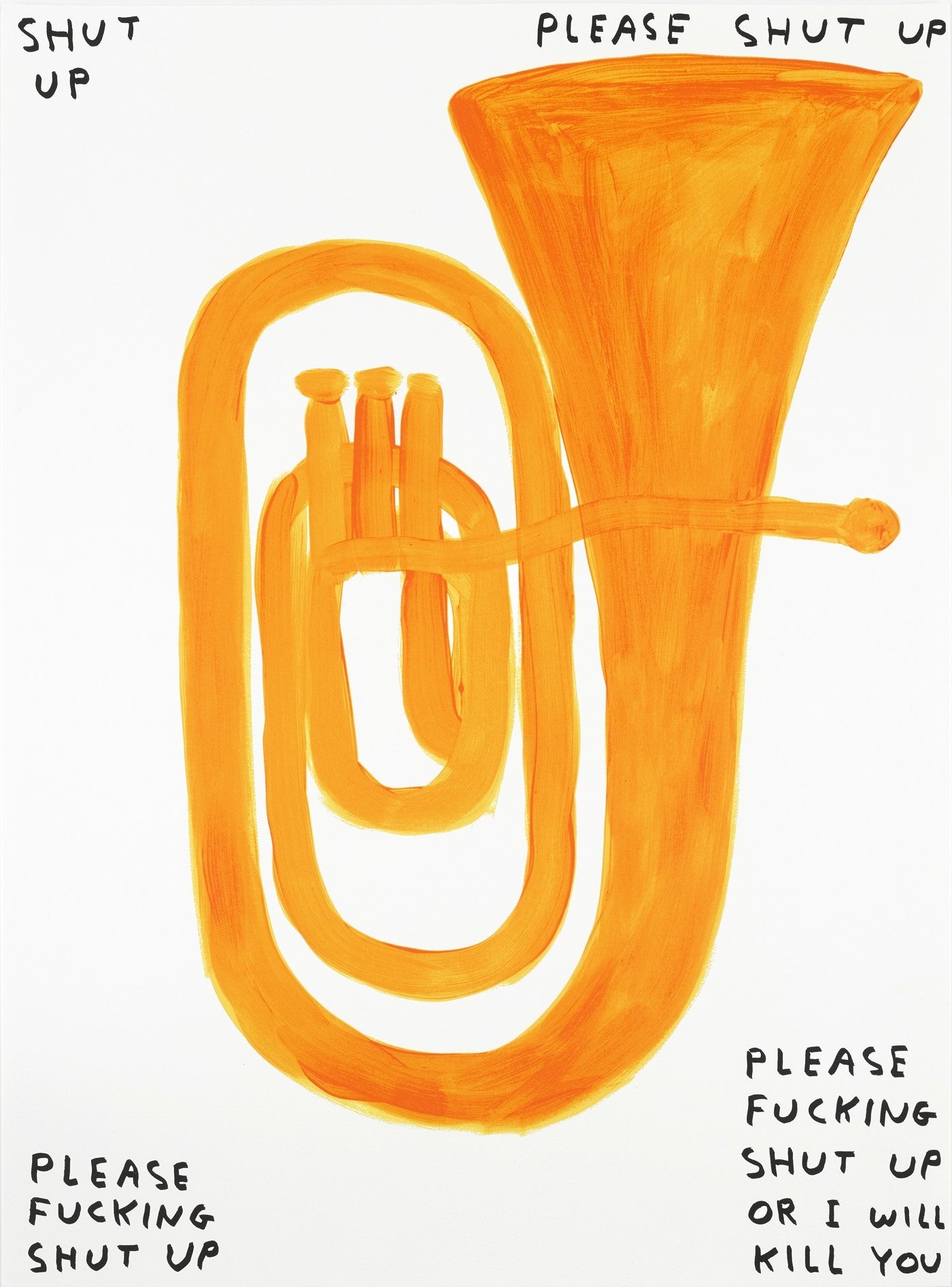 David Shrigley - Shut Up (2018)