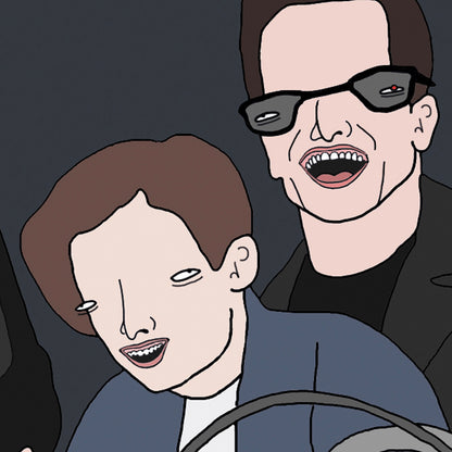 Chris (Simpsons artist) - the terminator and his son john connor (2026)