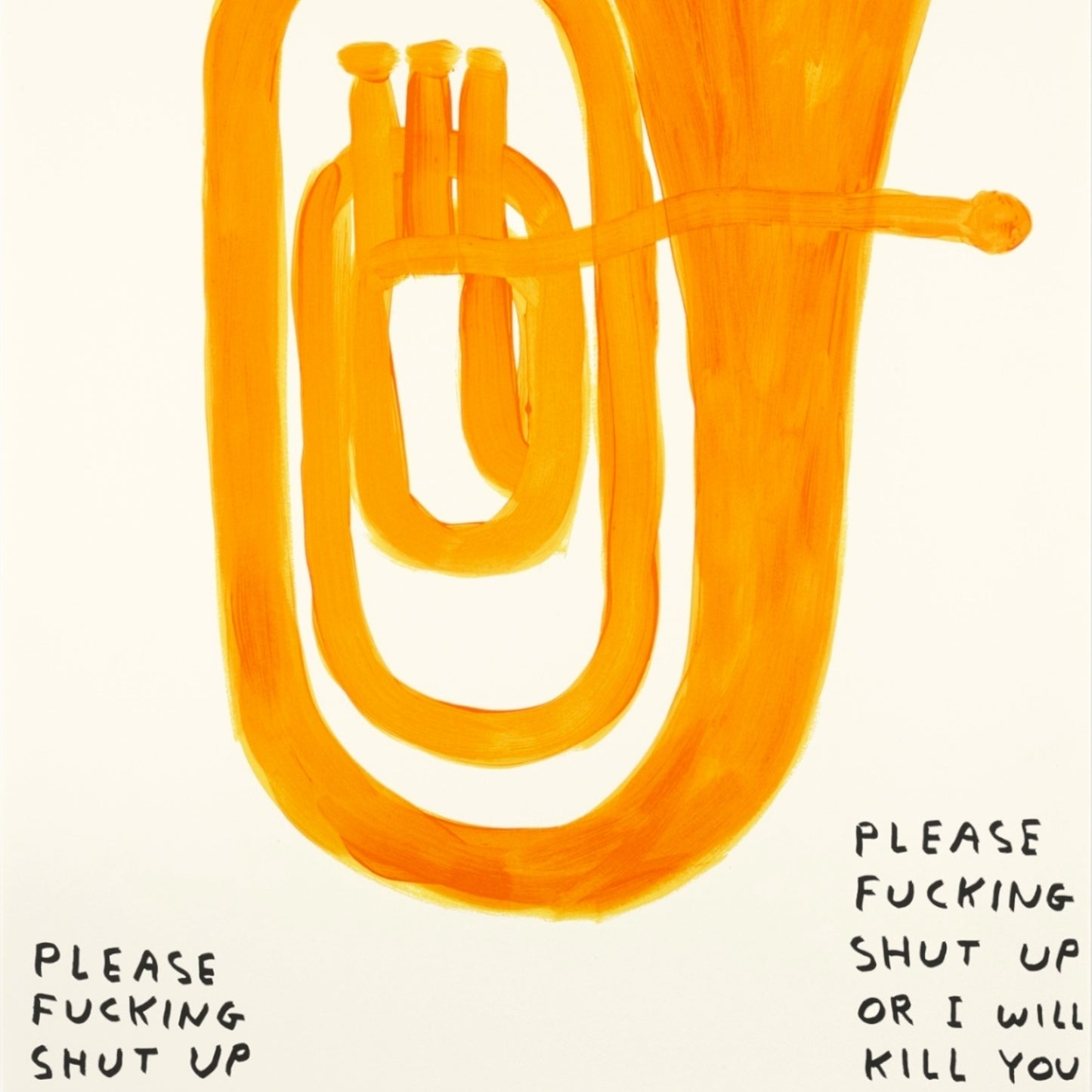 David Shrigley - Shut Up (2018)