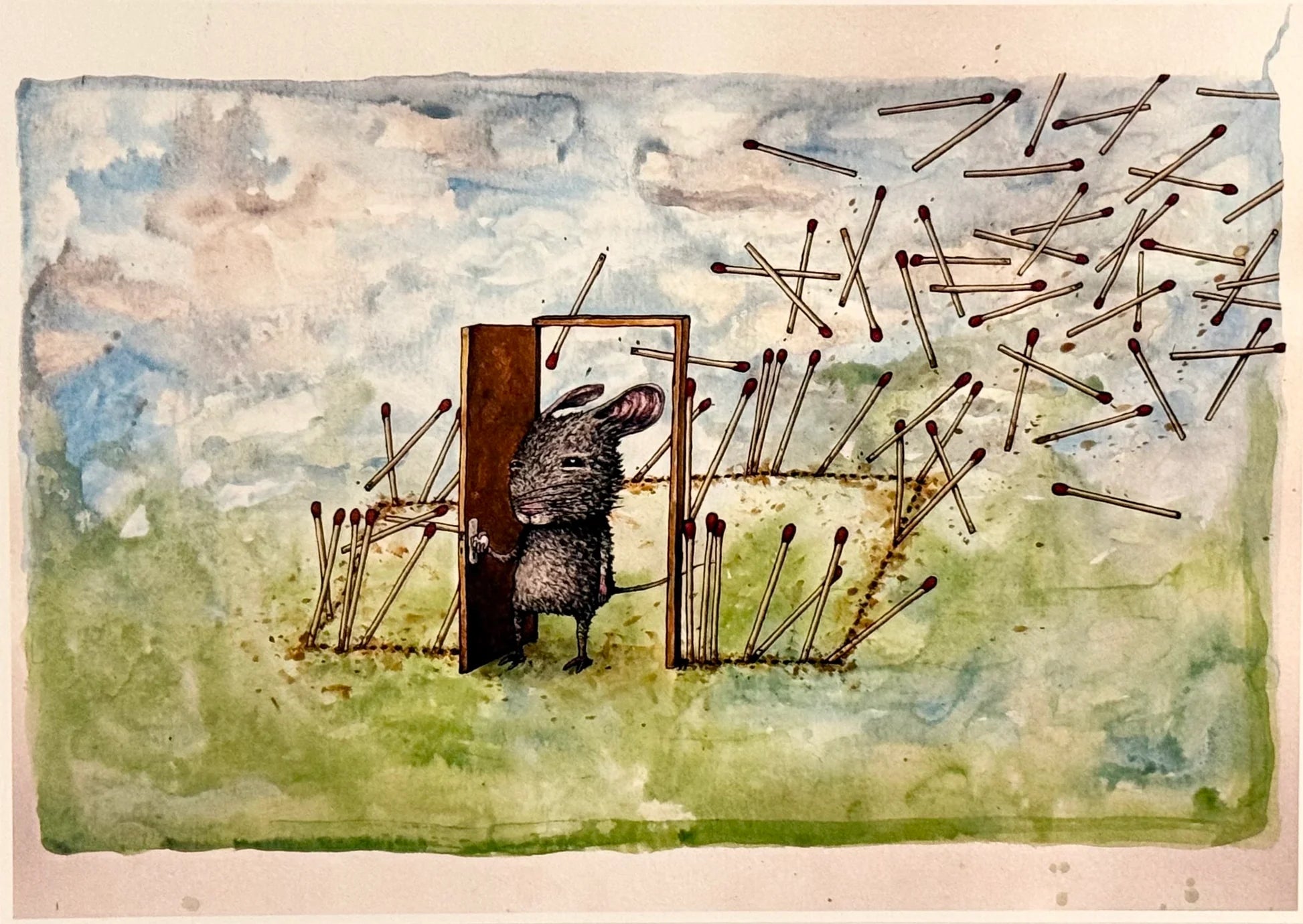 Dran - Lapin Sans Abri (Homeless Rabbit) (2018) – STOWE GALLERY