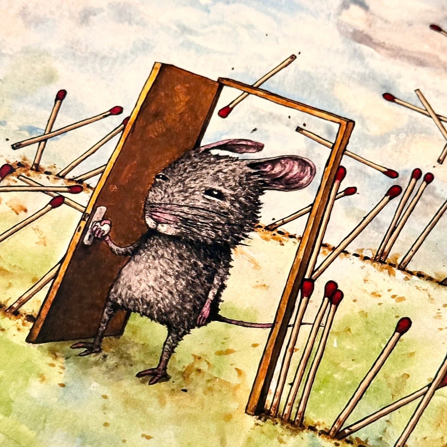 Dran - Lapin Sans Abri (Homeless Rabbit) (2018) – STOWE GALLERY