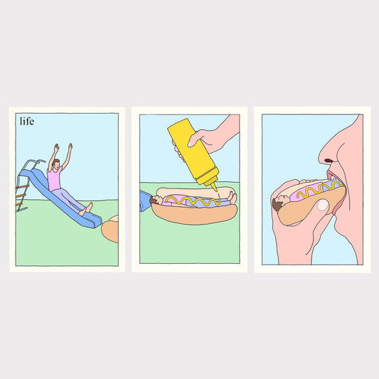 Chris (Simpsons artist) - set of 3: life (2026)