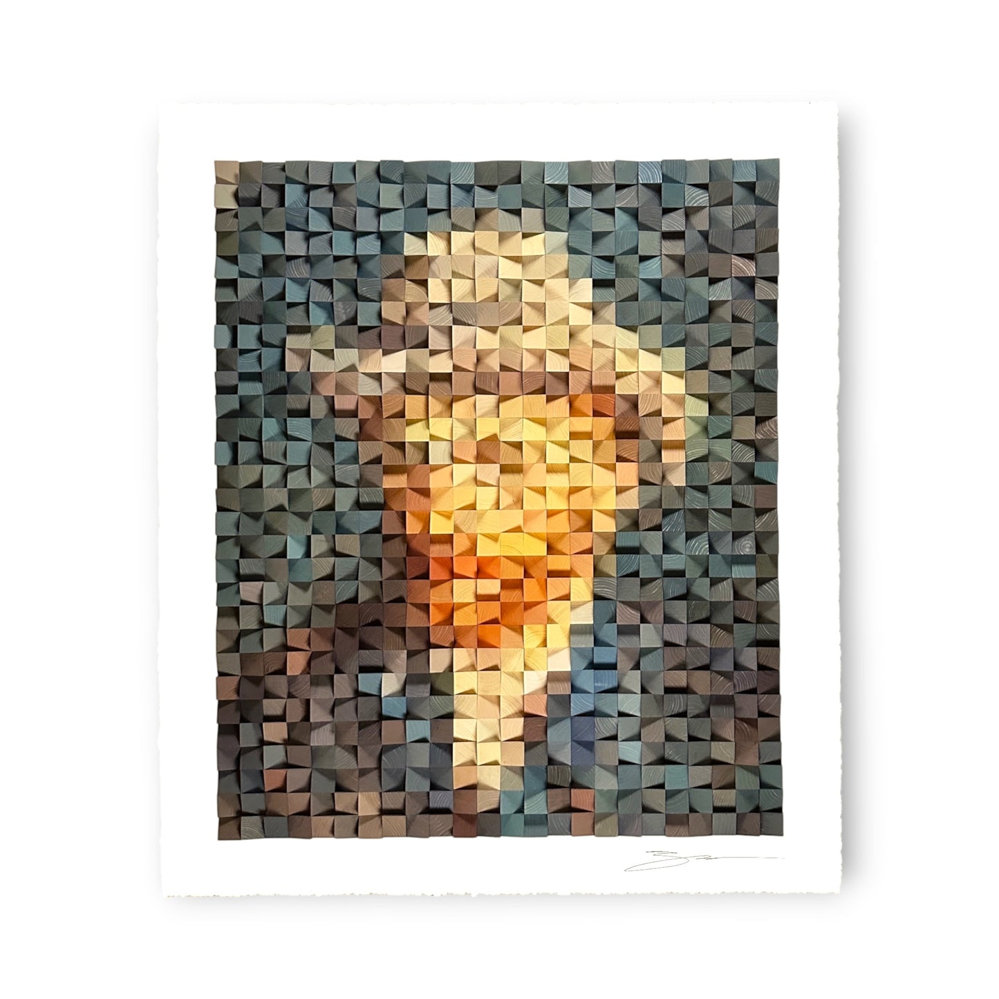 Timur Zagirov - Self Portrait with Grey Felt Hat (2023)
