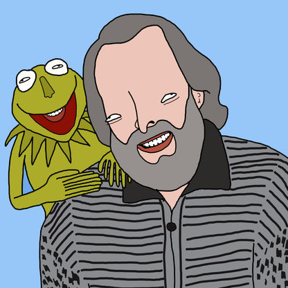 Chris (Simpsons artist) - jim henson and his son kermit the frog (2026)