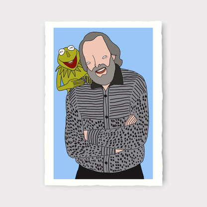 Chris (Simpsons artist) - jim henson and his son kermit the frog (2026)