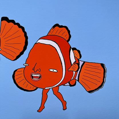 Chris (Simpsons artist) -  marlin and his son the fish from the film about the fish (2026)