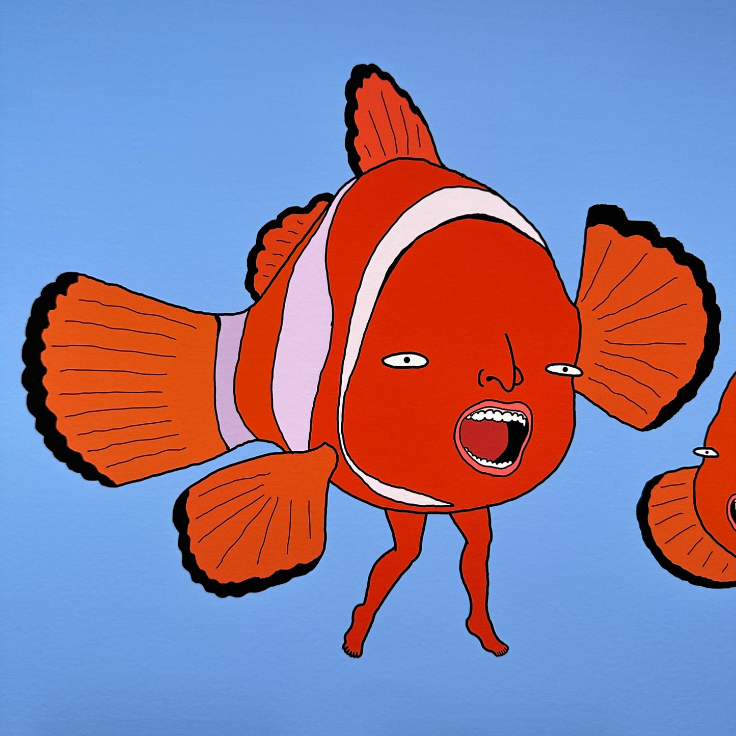 Chris (Simpsons artist) -  marlin and his son the fish from the film about the fish (2026)