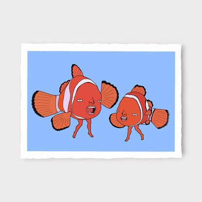 Chris (Simpsons artist) -  marlin and his son the fish from the film about the fish (2026)