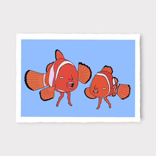 Chris (Simpsons artist) -  marlin and his son the fish from the film about the fish (2026)