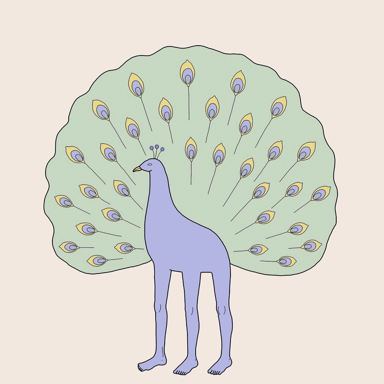 Chris (Simpsons artist) - peacock (2026)