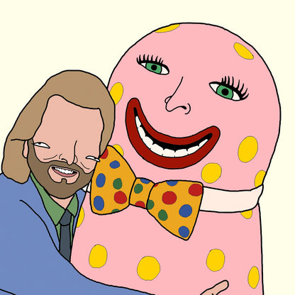 Chris (Simpsons artist) - noel edmonds and his son mr blobby (2026)