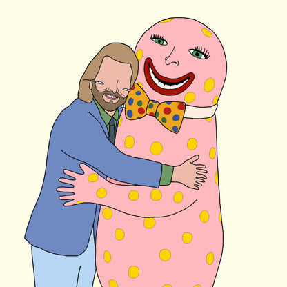 Chris (Simpsons artist) - noel edmonds and his son mr blobby (2026)