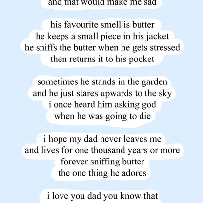 Chris (Simpsons artist) -  a poem for your father (2026)