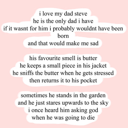 Chris (Simpsons artist) -  a poem for your father (2026)