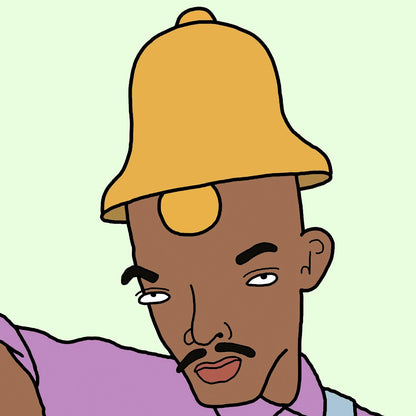 Chris (Simpsons artist) - uncle phil and his son the fresh prince of bell hair (2026)