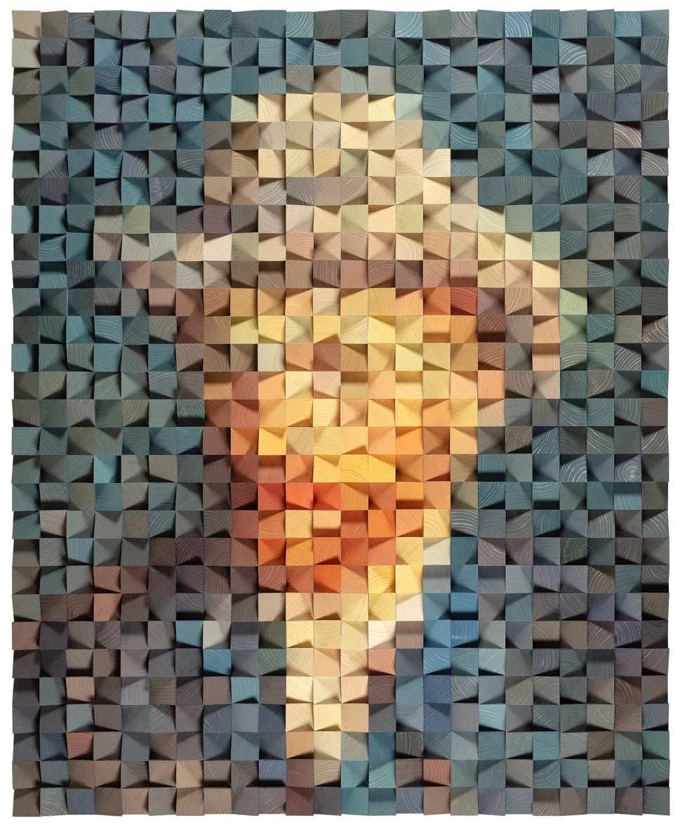 Timur Zagirov - Self Portrait with Grey Felt Hat (2023)