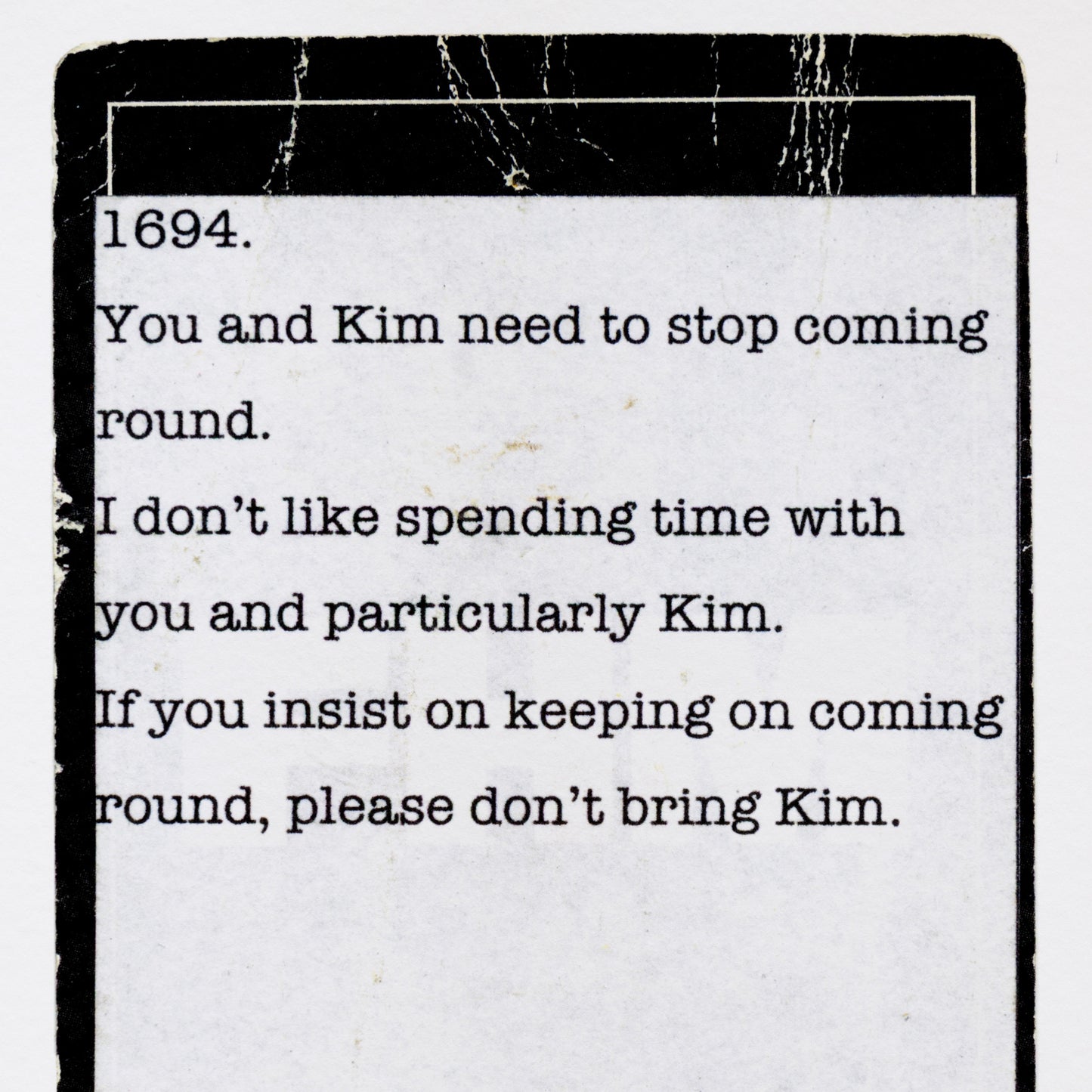 Tim Key - 1694. (2025)