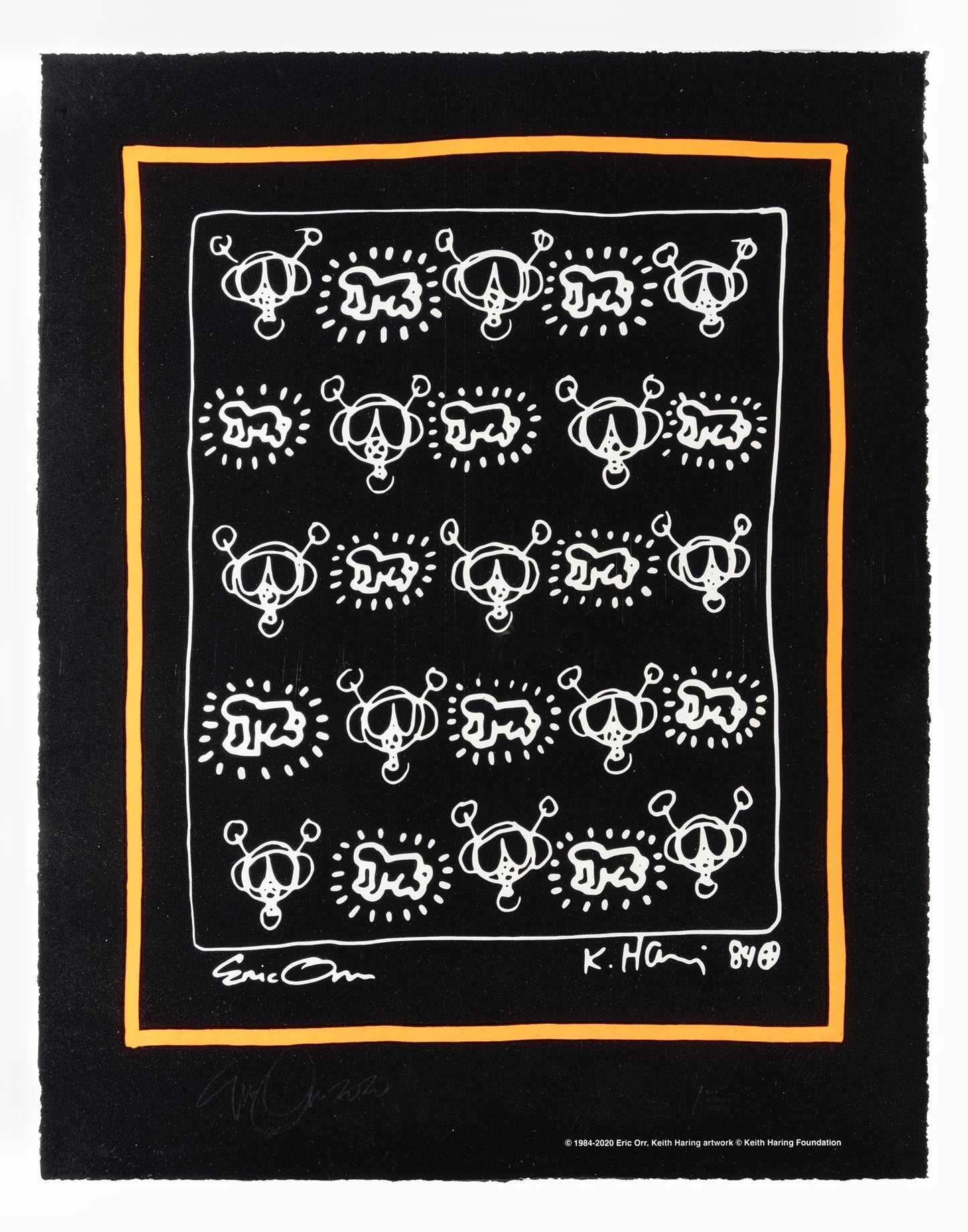 Eric Orr x Keith Haring: Repeat (2020)